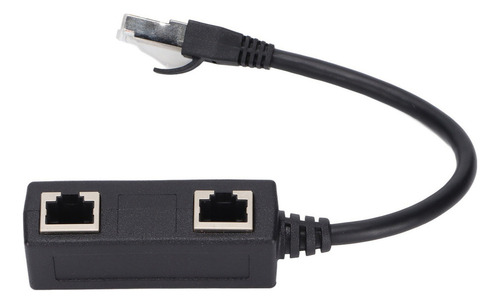 Adaptador Divisor Rj45 1 Macho A 2 Puertos Hembra Ethernet