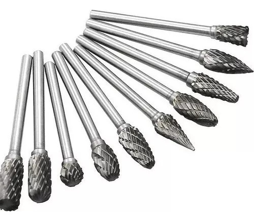 Kit De 10 Puntas Montadas Para Cortadora De Metal De Tungste