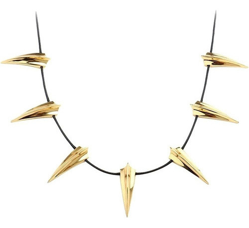 Collar De Acero Inoxidable Leecco Chic For Black Panther Co