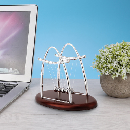 Ciência Da Física Das Bolas De Aço Cradle Balance De Newton