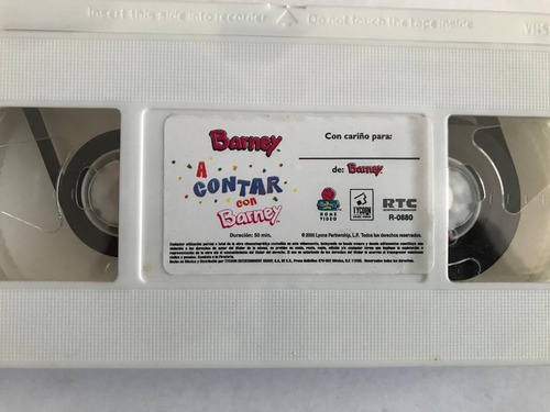 A Contar Con Barney (Usado)