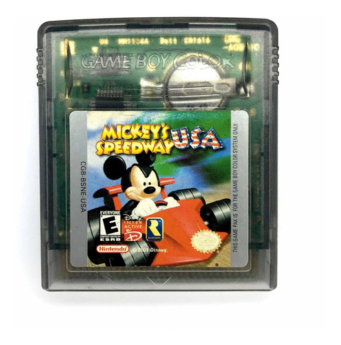 Mickeys Speedway Usa - Juego Original Para Game Boy Color