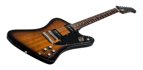 Guitarra eléctrica Gibson Firebird Studio de caoba 2018 vintage sunburst brillante con diapasón de granadillo torrefactado