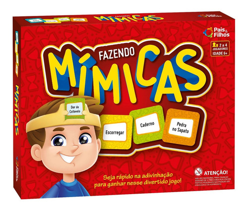 Fazendo Mímicas Super Jogos - Pais E Filhos