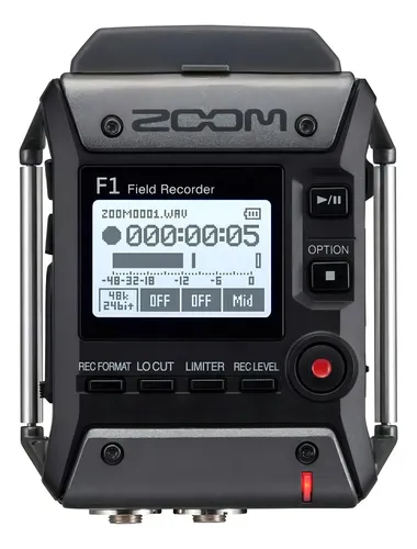 Gravador Digital Zoom F1 Field Recorder Zoom Sgh-6 F1-sp Gravador Digital Zoom F1 Field Recorder Zoom Sgh-6 F1-sp