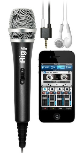 Microfono Condenser Portatil Ik Multimedia Irig Mic - Oddity