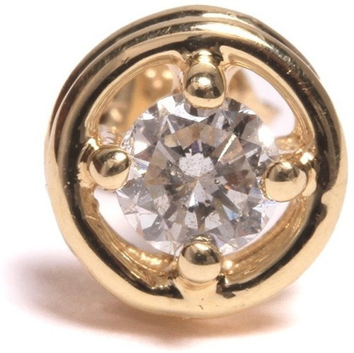 Broqueles/aretes De Oro Con Diamantes Naturales 35puntos.
