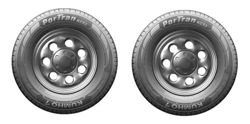 Combo X 2 Neumáticos Kumho 225/65 R16  Castagno Neumaticos