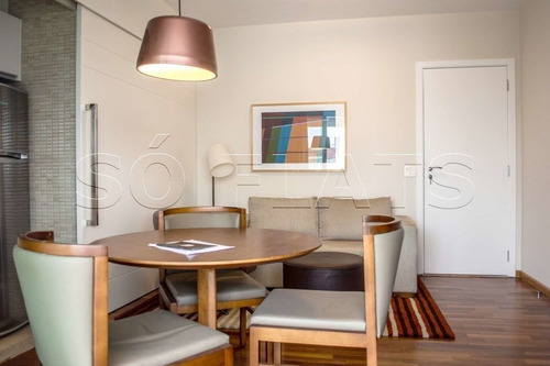 Imagem 5 de 15 de Flat No Paraíso, Com 02 Dorms, Ótima Opção Para Morar Ou Investir - Sf27239
