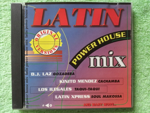 Eam Cd Latin Power House Mix 1998 Ilegales Kinito Mendez Dj