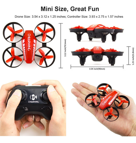 Cheerwing Cw10 Mini Drone For Kids Wifi Fpv Drone Con De De