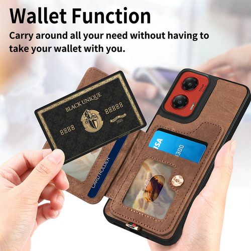 .para Funda For Moto G Stylus 5g 2024 Tipo Cartera Carcasa