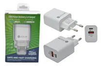 Comprar Cargador Múltiple Carga Rápida 20w+18w Android Ios Usb Tipoc