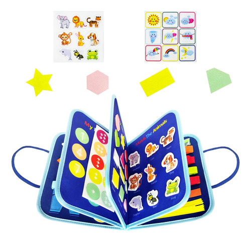 Tablero Sensorial Montessori De Juguete Para Niños