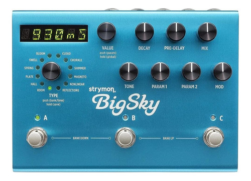 Pedal Reverberador Strymon Bigsky