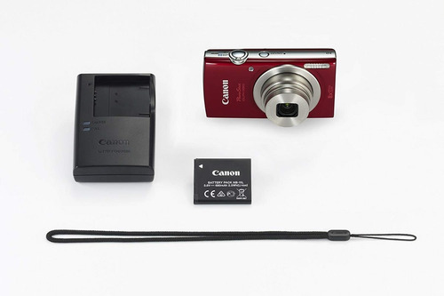 Canon Powershot Elph 180 Red Cámara Fotografica 20mp Hd 8x