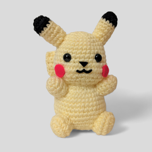 Pikachu Peluche Amigurumi Pokemon