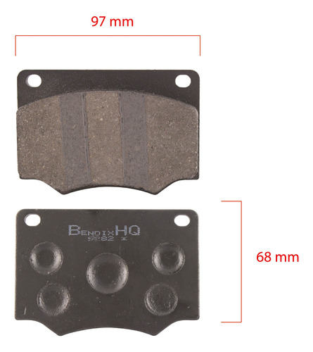 Pastillas Freno Del Willtec Syl Chevrolet Opala 69-82