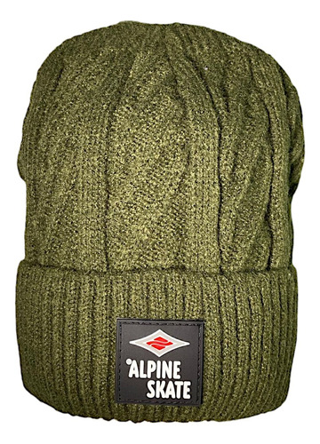 Gorro Alpine Skate Original Hombre Invierno 16892 Verde