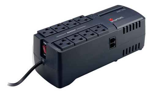Regulador De Voltaje Smartbitt Supresor De Picos 8 Contactos