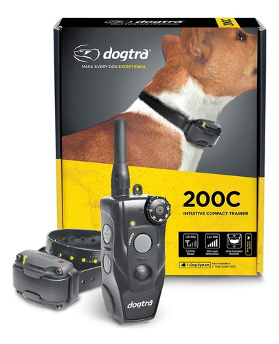 200â C Basic Electronic Perro Collar De Entrenamiento Con A