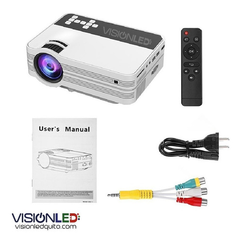 Proyector Led Android Wifi 1080p 2500 Lumenes