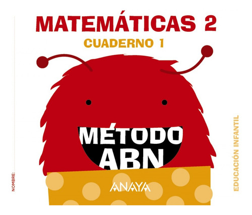 Nivel Ii Cuaderno Matemáticas 1  Abn  Infantil 4 Años  - Aa