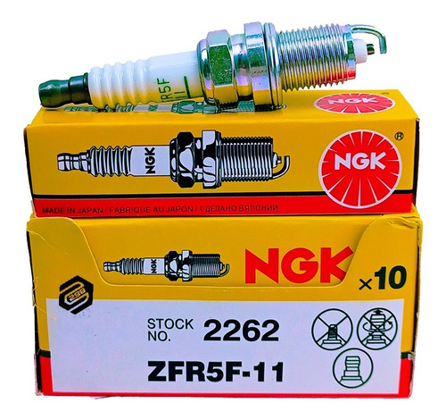 Imagen 1 de 4 de Bujia Ngk Cherokee Liberty Grand Cherokee 4.7 Compass Kk Kj