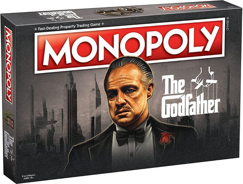 Monopoly El Padrino 50 Aniversario En Inglés The Godfather