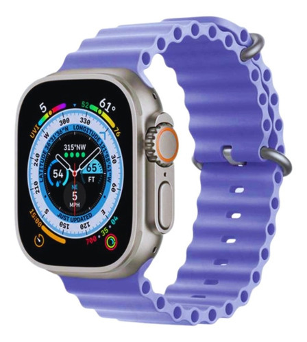 Correa Ocean para Apple Watch Ultra de 49 mm, color lila