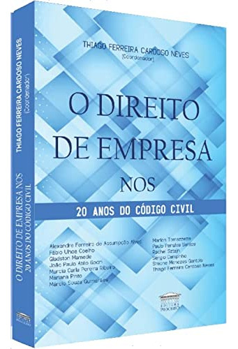 Libro Direito De Empresa Nos 20 Anos Do Código Civil De Thia