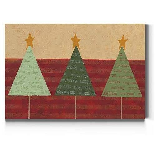 Decoración De Invierno De Navidad Árbol De Trio Arte Nx5d2