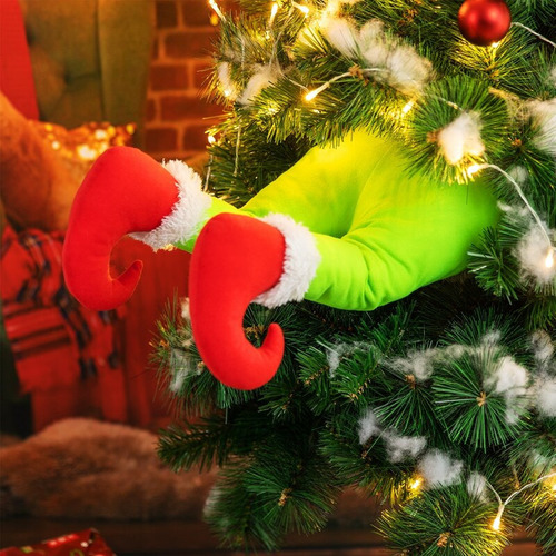 Decoración De Árbol Corporal De Elfo Navideño For Fiestas