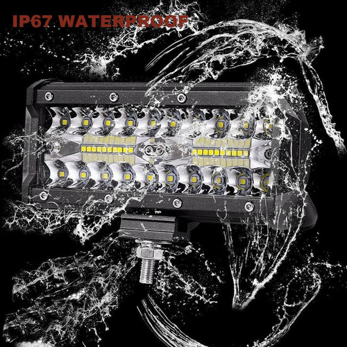 Barra De Luz Led De 7 Pulgadas, Luces De Vaina Led De 240w