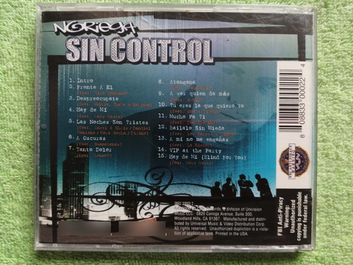 Eam Cd Noriega Sin Control 2006 Voltio Baby Rasta Don Chezin