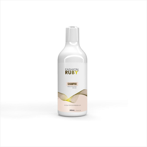  Shampoo Pós Progressiva Fashion Ruby Linha Gold 300ml