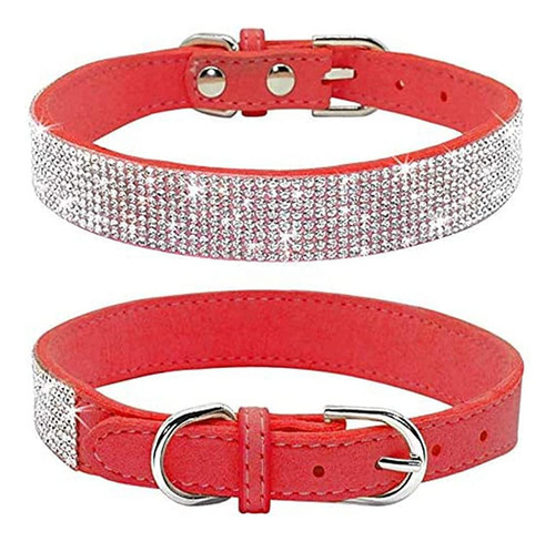 Dogs Kingdom Collar De Terciopelo Suave Para Perro Y Gato, .