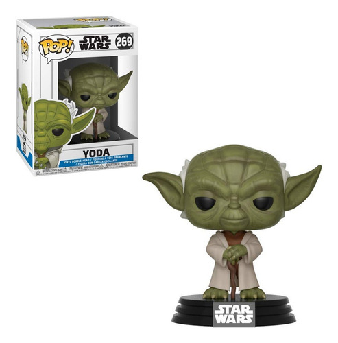 Figura Yoda Booble-head Funko Pop #269 Star Wars