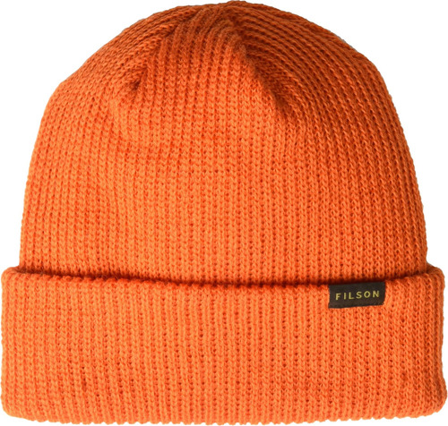 Gorra Reloj Filson Hombre, Llama, Naranja, Talla Única