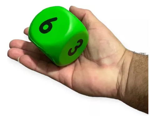 Material Didactico Cubo Dado De Espuma Numeros