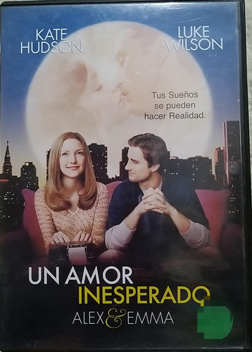 Pelicula Un Amor Inesperado  Alex & Emma Dvd Comedia