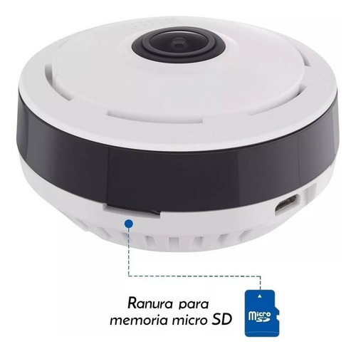 Camara 360º Wifi Para Monitero Por Internet Tiendas Oficinas