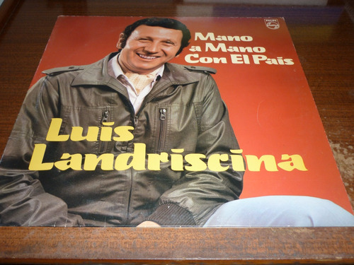 Luis Landriscina Mano A Mano Con El Pais Vinilo Argentino