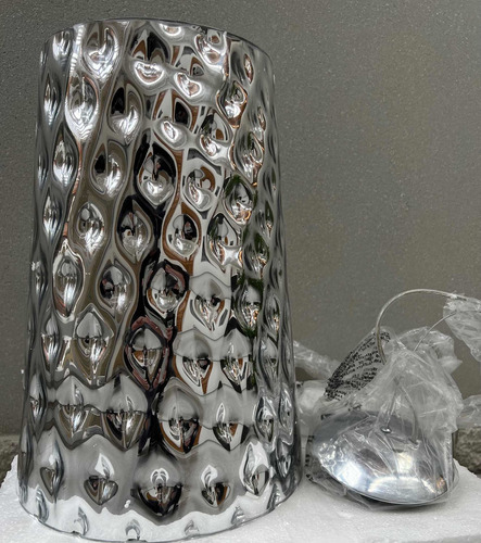 Lámpara Colgante Vidrio Espejado De Diseño 37x20x23 Cm