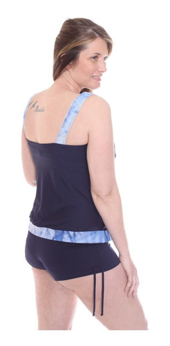 Imagen 3 de 8 de Malla Tankini Talle Grande Mujer Art 228