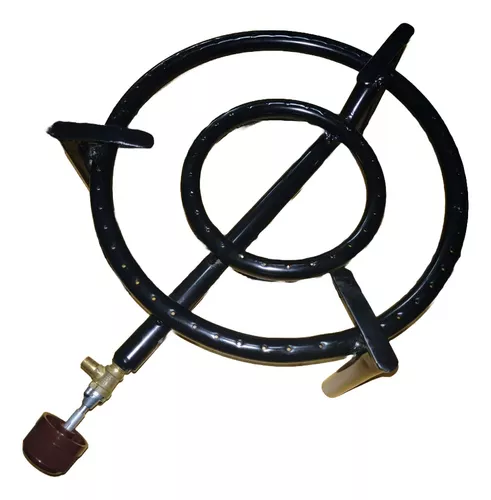 Three Ring Gas Burner 35 - Quemador de tres aros/