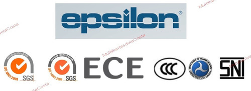 Llanta 2.75-18 Epsilon 6 Capas D/p + 1 Camara + Envio +meses