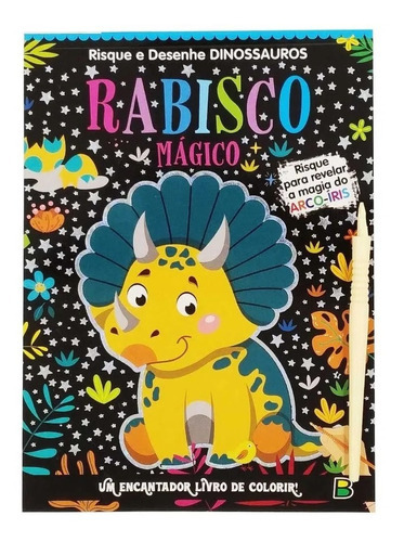 Rabisco Mágico: Dinossauros, De Brijbasi Art Press Ltd. Série Rabisco Mágico Editora Todolivro Distribuidora Ltda., Capa Mole Em Português, 2021