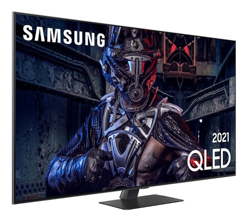 Imagem 4 de 10 de Smart Tv 55 Samsung Qled 4k 55q80a Modo Game Processador Ia