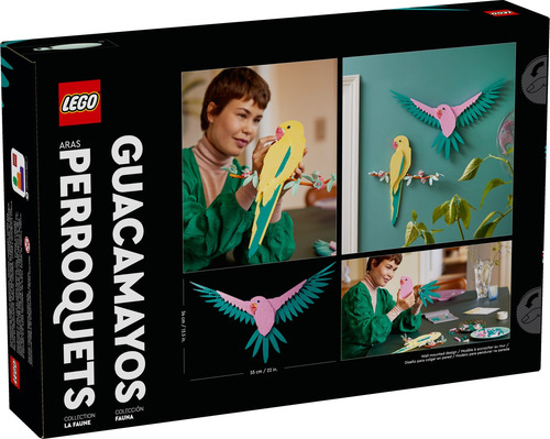 Lego Art 31211 Guacamayos